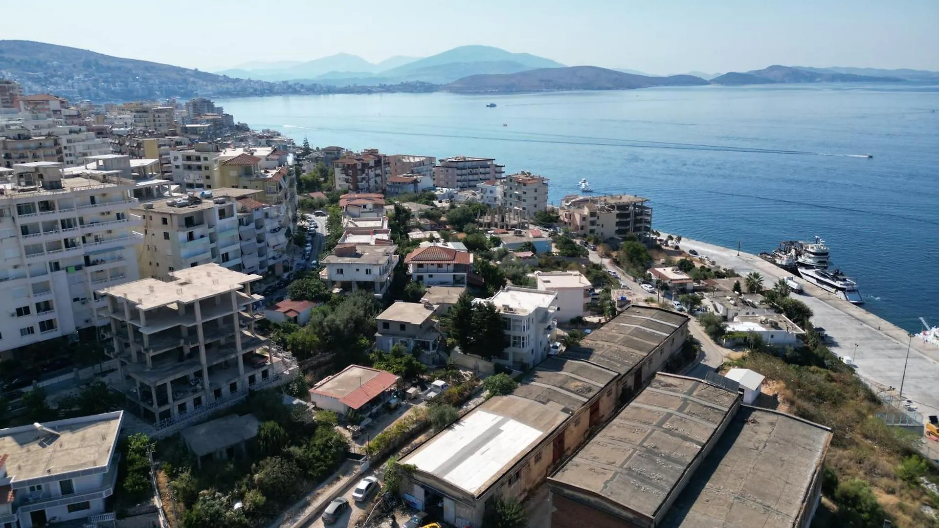 Blue Horizon Studio Apartment- Saranda Apartamento Sarandë